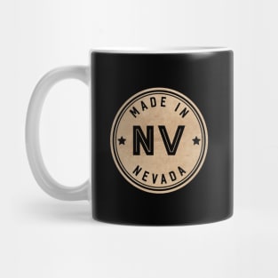 Made In Nevada NV State USA Mug